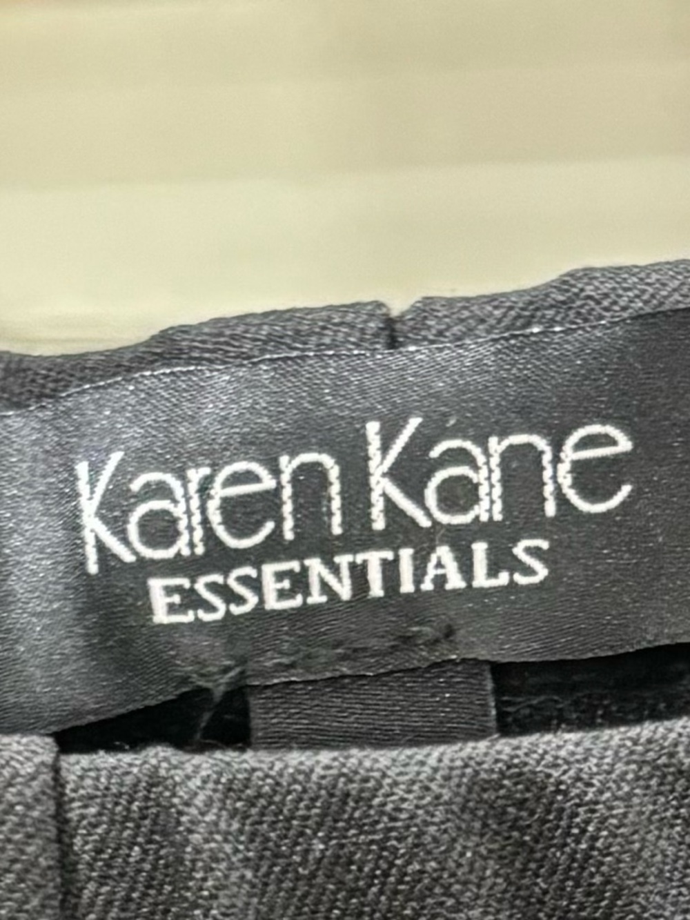 Karen Kane Black "Jackie" Wide Leg Pant - Picture 3 of 4